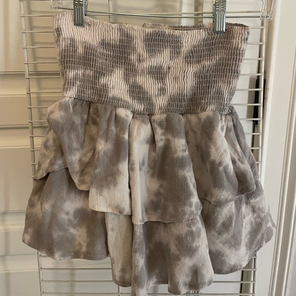 tie dye skirt
